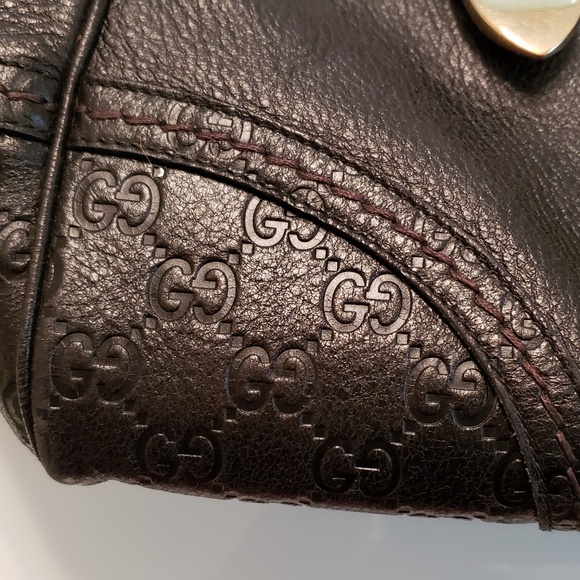 Gorgeous! Gucci Signoria Guccissima Tote - Picture 6 of 8